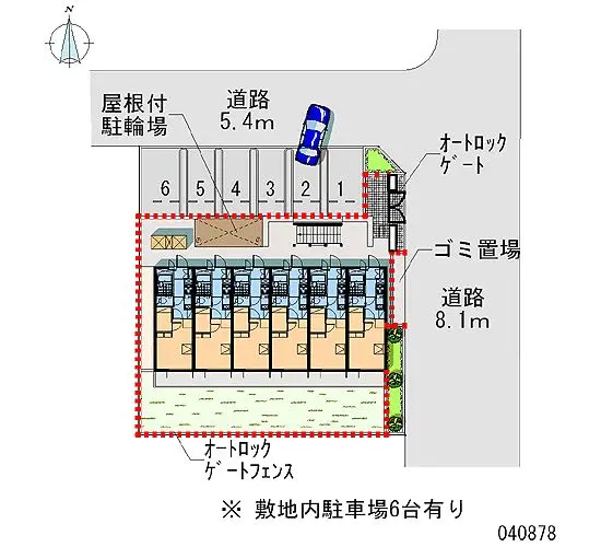 ★手数料０円★名古屋市中村区高道町２丁目　月極駐車場（LP）